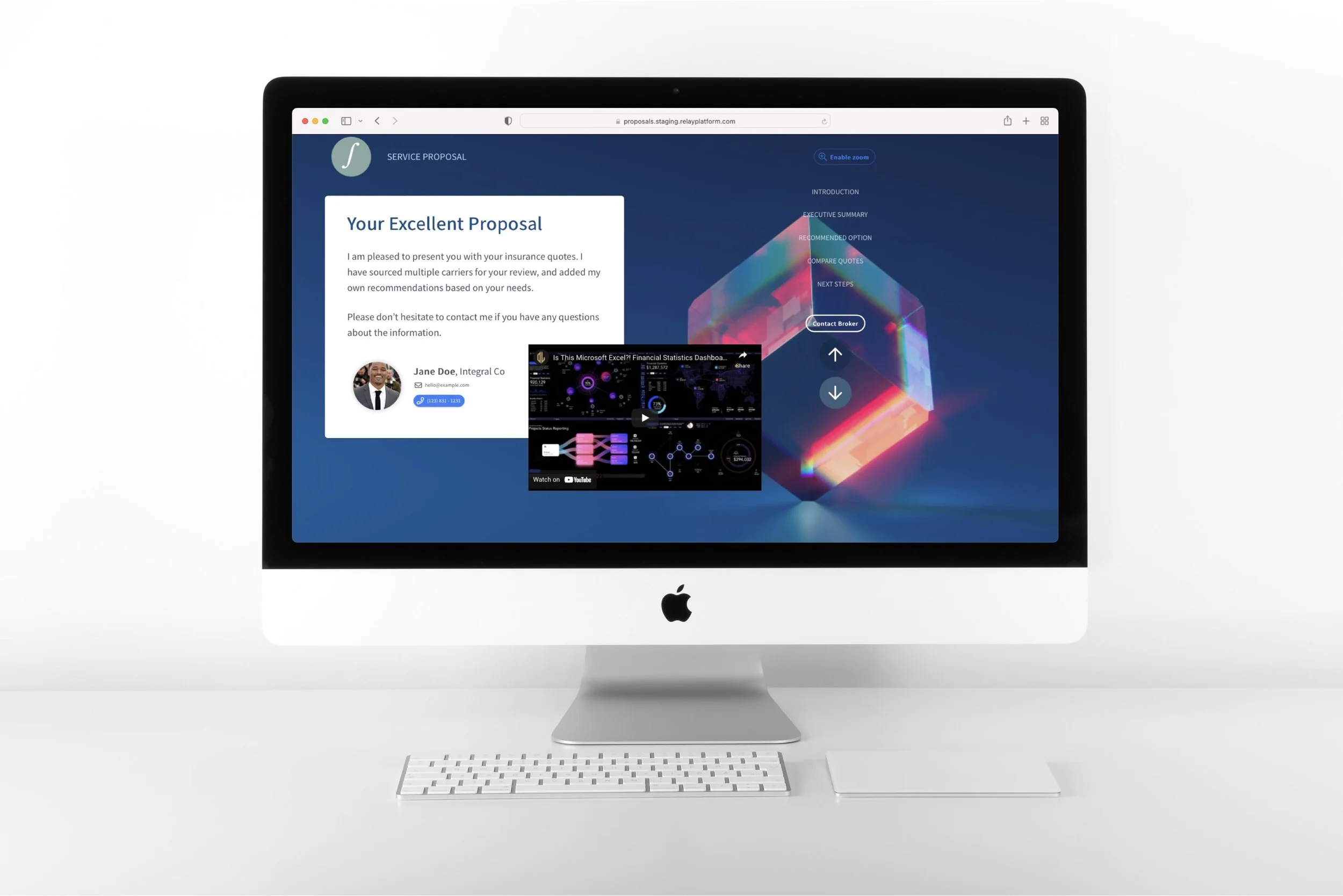 Web-Based Proposal System helps Client Scale their Offering